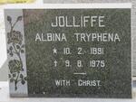 JOLLIFFE Albina Tryphena 1891-1975