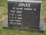 JONAS Tasi John 1910-1998