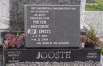 JOOSTE Pieter Hendrik 1934-2004