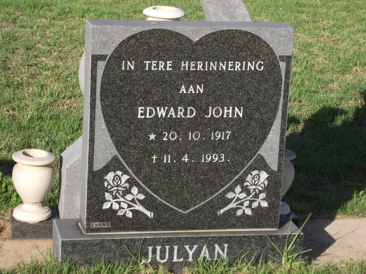 JULYAN Edward John 1917-1993