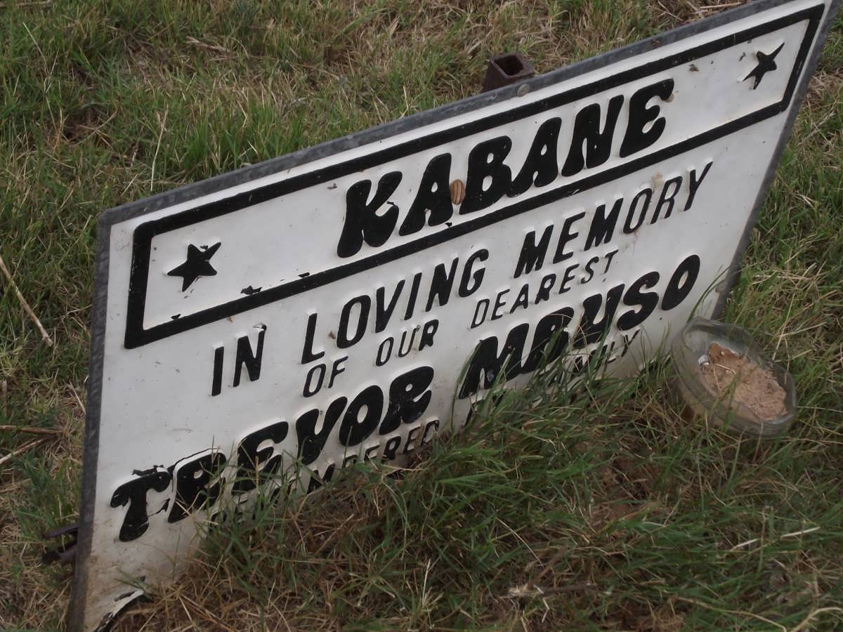 KABANE Trevor Mbuso 1956-2000