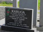 KARUGA Nancy Njeri 1950-2007