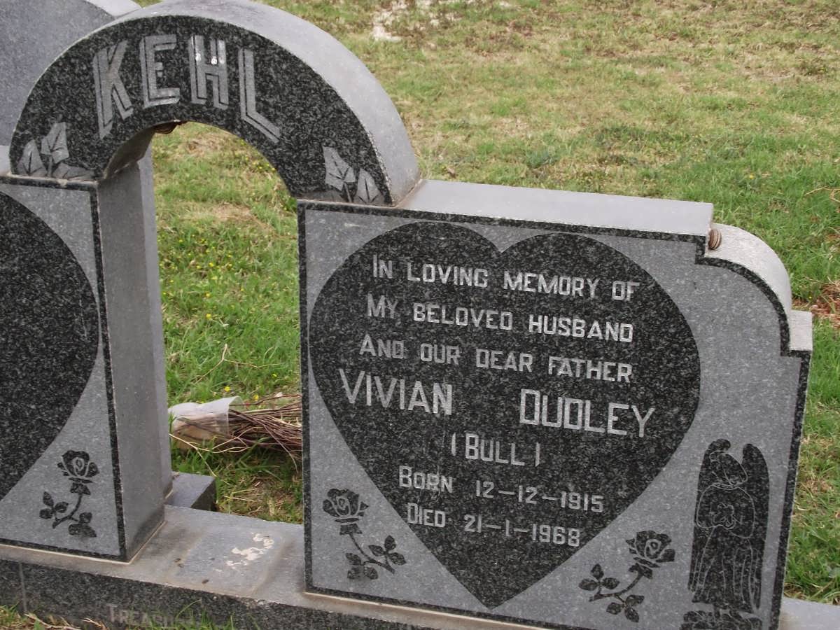 KEHL Vivian Dudley 1915-1968