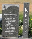 KETSE Popi Nowongile 1946-2009