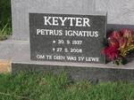 KEYTER Petrus Ignatius 1937-2008