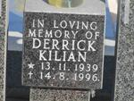 KILIAN Derrick Edward 1939-1996