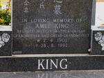 KING Amee 1902-1992