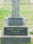 KINGMA Bertha Maria -1959