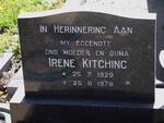 KITCHING Irene 1929-1978