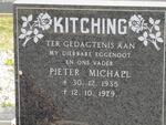 KITCHING Pieter Michael 1935-1979