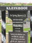 KLEINBOOI Wellem Phakamile 1935-2006