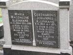 KLEINHANS Gerthardus Johannes 1903-1971 & Maria Magdalene 1904-1991