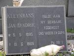 KLEYNHANS Jan Hendrik 1895-1969