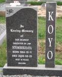 KOYO Ntombekhaya 1984-2008