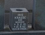 KRAUSE Iris 1915-1982