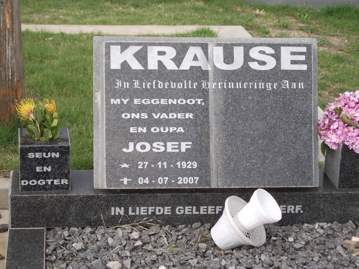 KRAUSE Josef 1929-2007