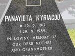 KYRIACOU Panayiota  1912-1989