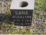 LANE Rosaline 1918-1987