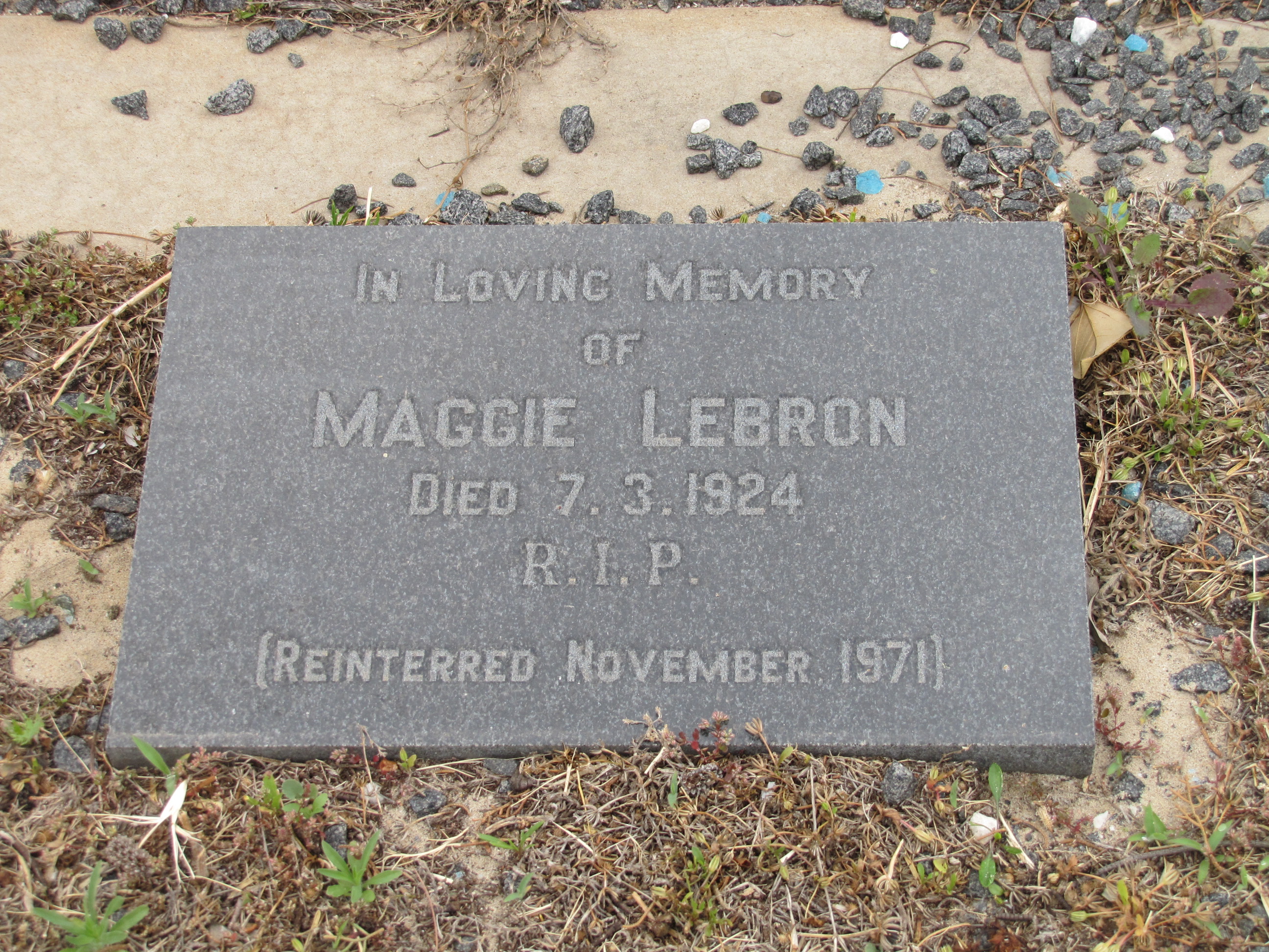 LEBRON Maggie -1924