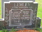 LEMLEY Hendrik Edward 1920-1997 & Hester Salomina 1915-2010