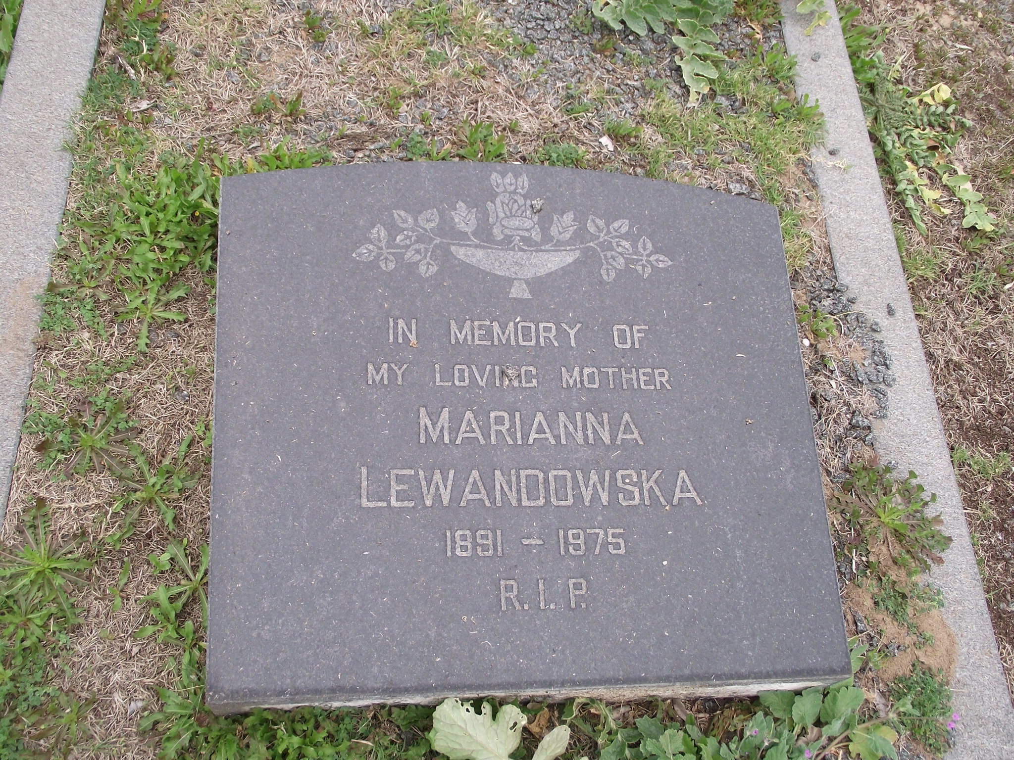 LEWANDOWSKA Marianna 1891-1975