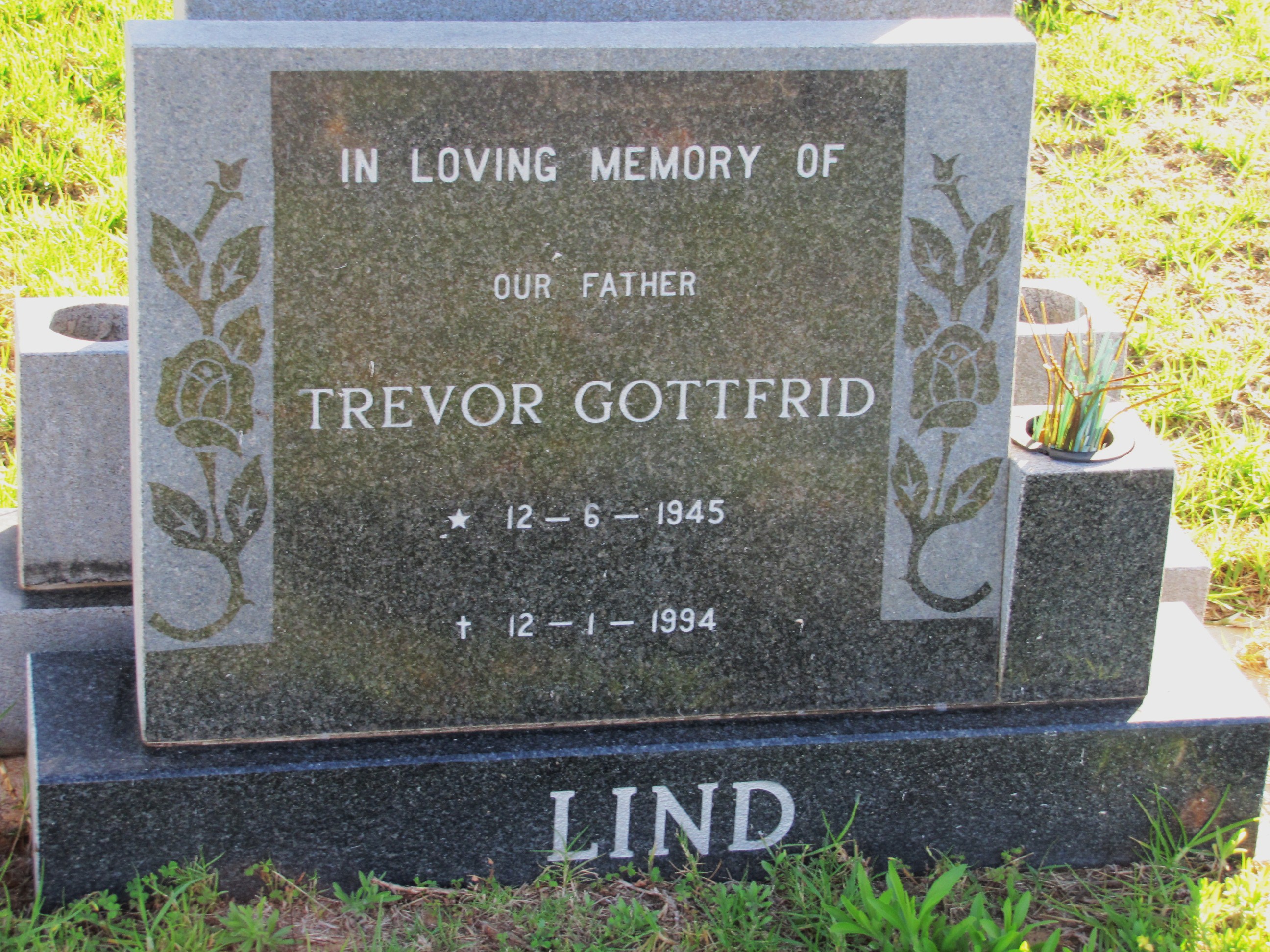 LIND Trevor Gottfrid 1945-1994