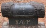 KAPP Ina 1891-1973