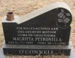 O'CONNELL Magrieta Petronella 1893-1981