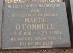 O'CONNELL Martie 1910-1982
