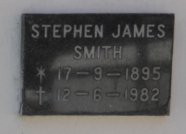SMITH Stephen James 1895-1982