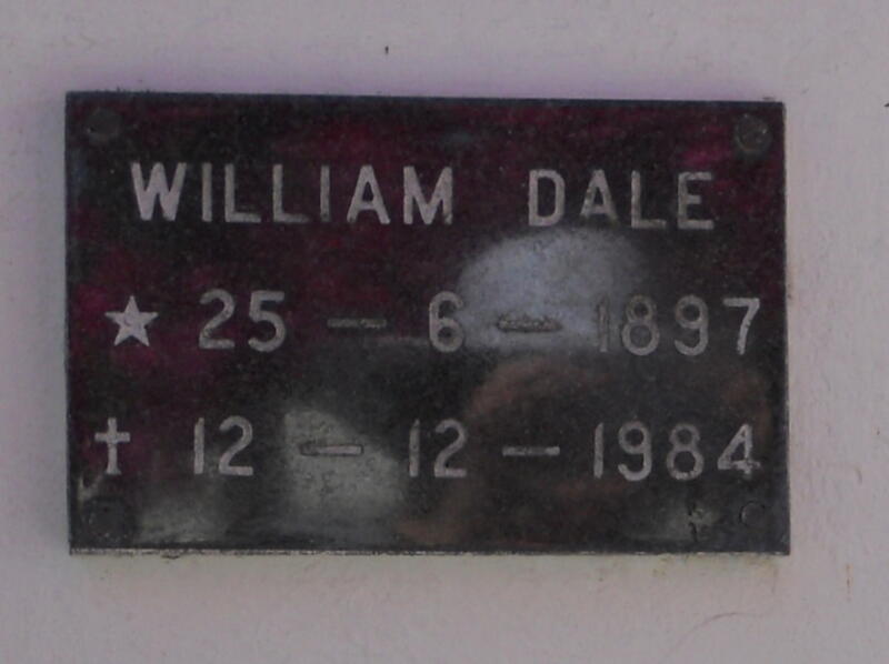 DALE William 1897-1984