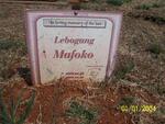 MAFOKO Lebogang 2009-2009