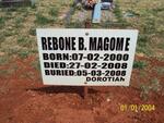 MAGOME Rebone B. 2000-2008