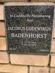 BADENHORST Jacobus Lodewikus 1934-2005