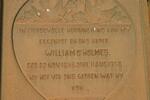 HOLMES William C. 1858-1936