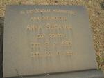 NEL Anna Susanna nee SCHOON 1880-1961