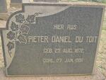 TOIT Pieter Daniel, du 1872-1951