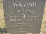 WARING Gustav Francis 1951-1966