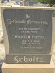 SCHOLTZ Wilhelm Pieter 1899-1970