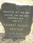 HOUGH Gerrit Daniel 1929-