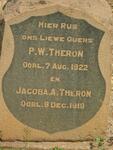 THERON P.W. -1922 & Jacoba A. -1919