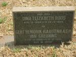 ROOS Dina Elizabeth 1950-1993 :: GREUNING Gert Hendrik Rautenbach, van 1960-1994