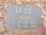 DURIE Alan 1916-1993