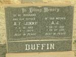 DUFFIN A.F. 1913-1973 & A.J. 1919-2001