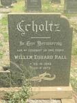 SCHOLTZ Willem Eduard Hall 1893-1972