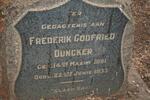 DUNCKER Frederik Godfried 1891-1933