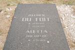TOIT Reuben, du 1920-2001 & Aletta COETZEE 1926-
