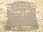 TOIT Johanna Hendrina, du 1875-1955 