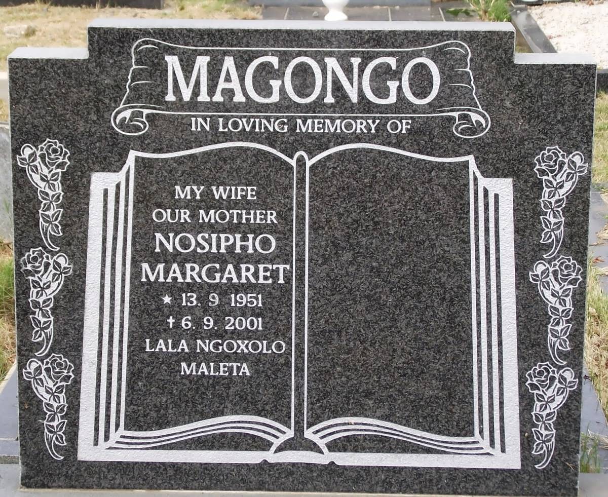 MAGONGO Nosipho Margaret 1951-2001