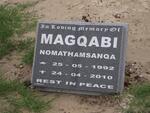 MAGQABI Nomathamsanqa 1992-2010